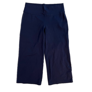 Lululemon Navy Blue Soft Cropped Yoga Pants Size 6